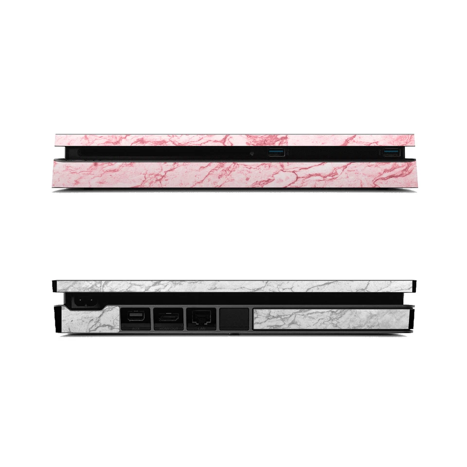 JUVENTUS FC 2023/24 MATCH KIT VINILE SKIN DECALCOMANIA PER PS4 SLIM CONSOLE E CONTROLLER - Immagine 3 di 4