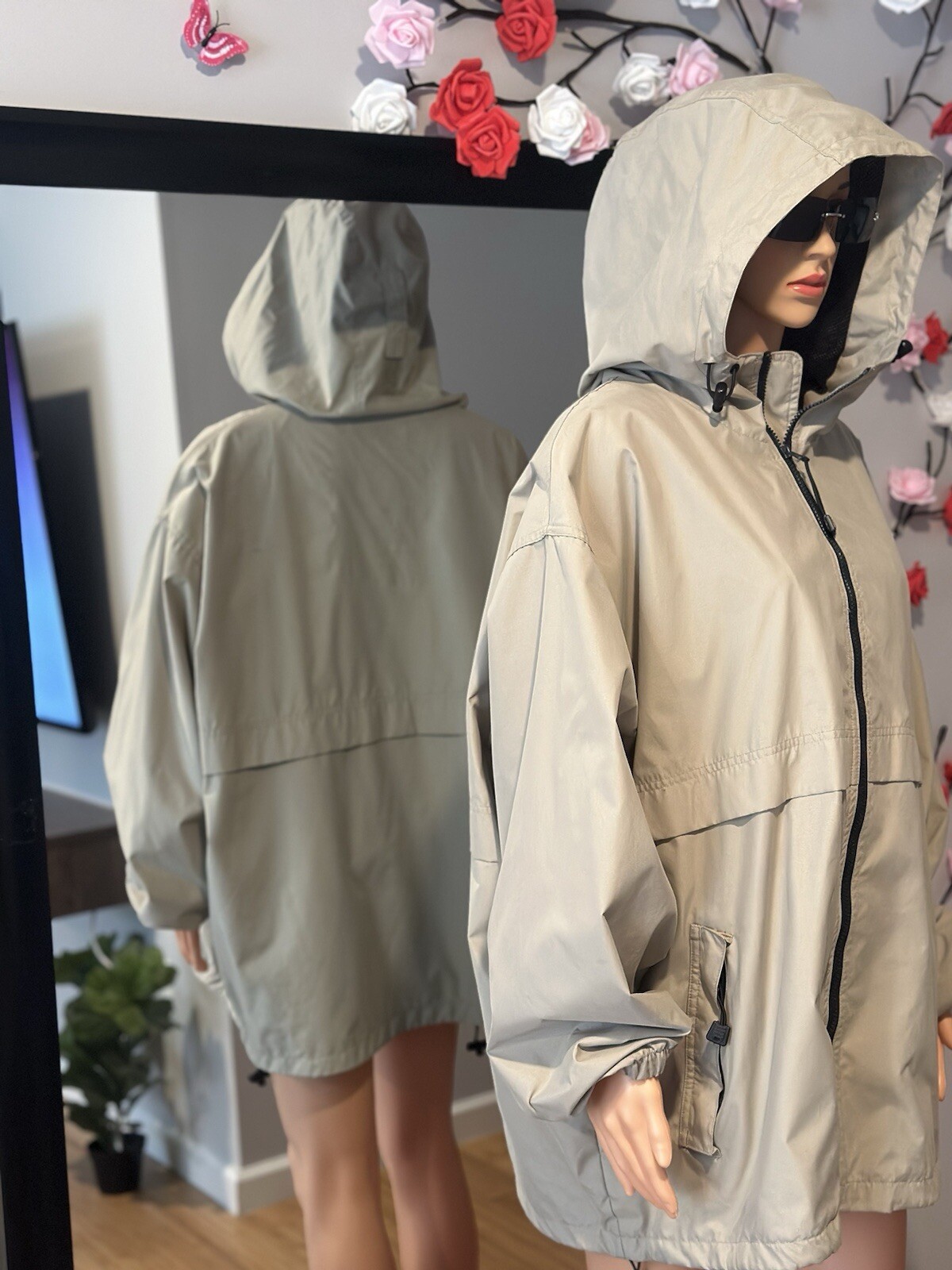 Men Jacket Coat Catalina Outerwear Tan Windbreaker Jacket Coat