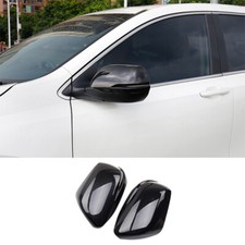 Fit For Honda Crv Cr-v 2012-2016 Rear View Side Mirror Cover Trim Carbon Fiber