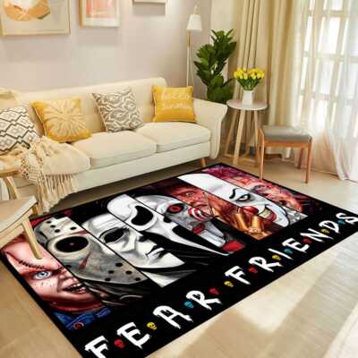 Horror Rug, Horror Movies, Horror Collage, Halloween, Fear Friends, Fear Rug, Ho