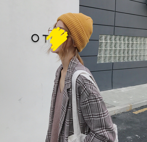 Japanese Korean streetwear fashion knit 