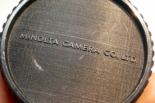 Minolta MC MD Rear lens Dust Cap for W Rokkor HG QE Si manual focus Slip on Type - Picture 2 of 5