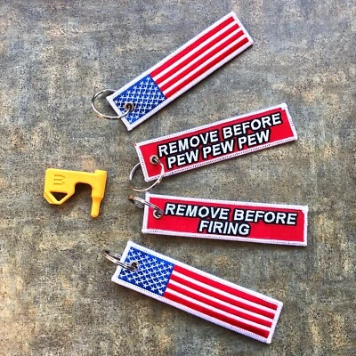 Patriot USA flag Chamber Safety empty flag USPSA Monstrum 223 556 3gun tactical