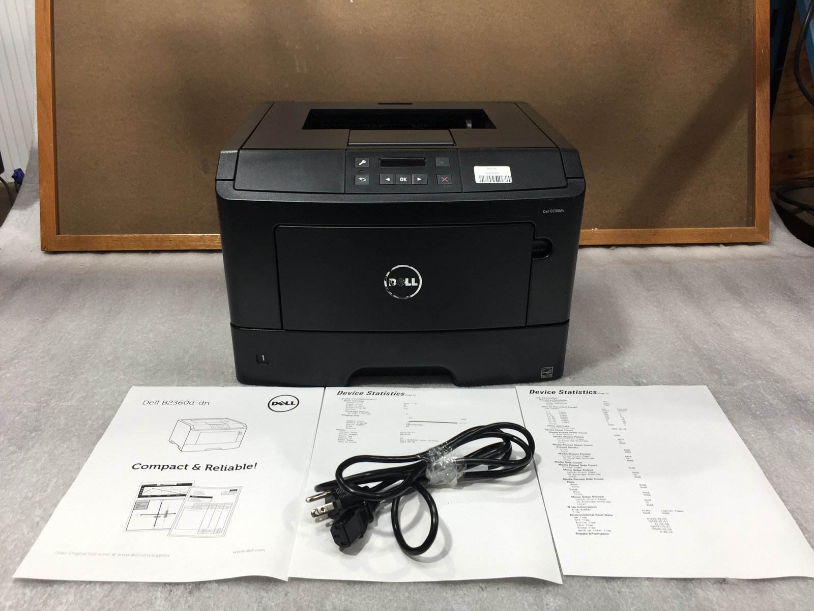 DELL B2360DN DP/N 0K2JJD Workgroup Laser Printer, 9k Pages Printed w