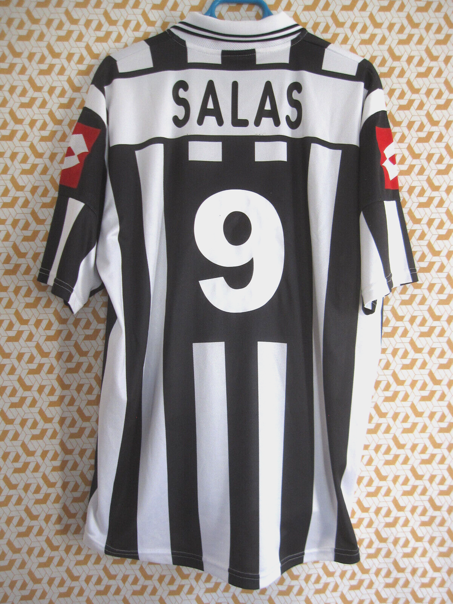 Maillot Juventus Lotto 2001 Fastweb Marcelo Salas Jersey shirt