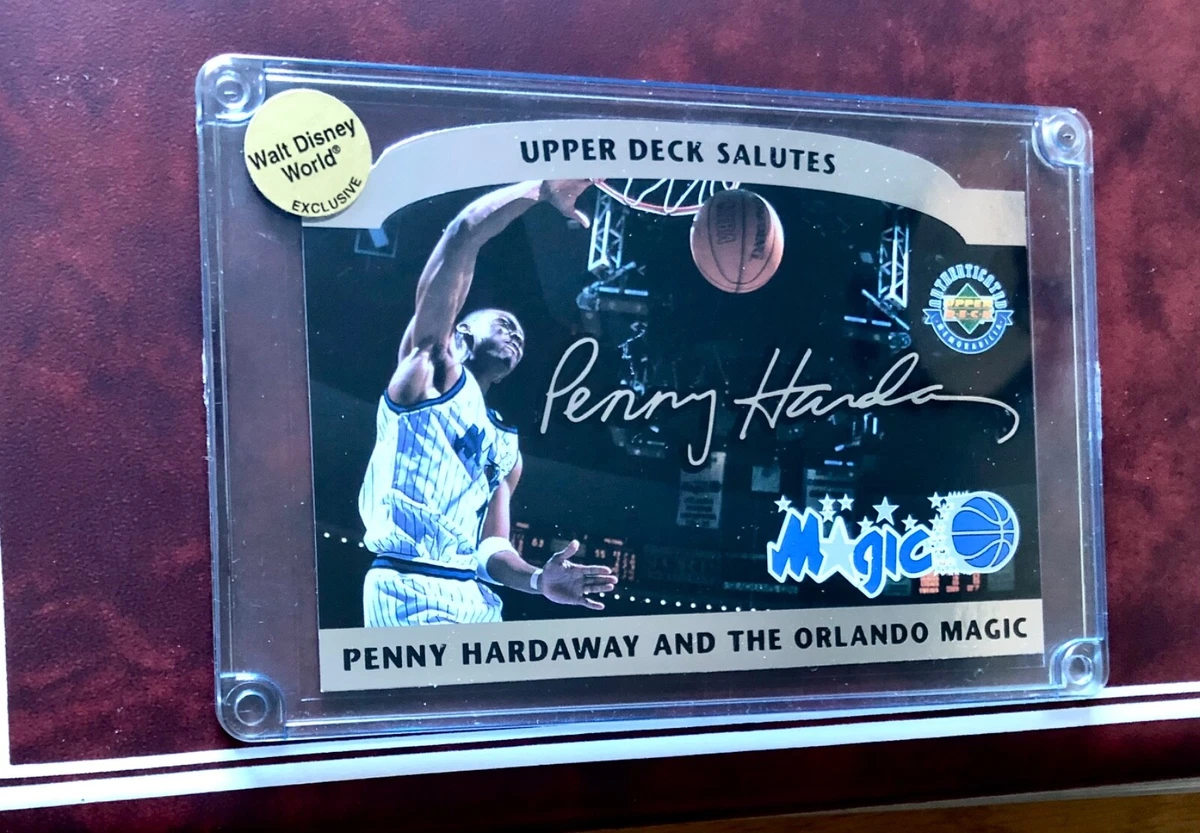 Upper Deck Anfernee Hardaway Basketball Autographed Sports Trading