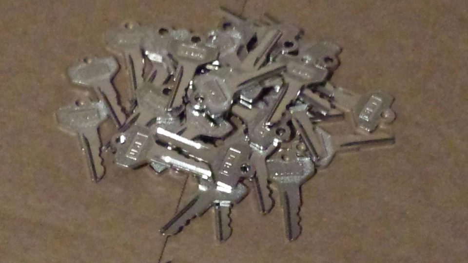 5 NEW DO18 D018 Electrical Switch Keys for Allen Bradley Keyed Switches