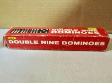 Vintage Dominoes Set - Jaymar Double Nine Set Complete 55 Pieces B