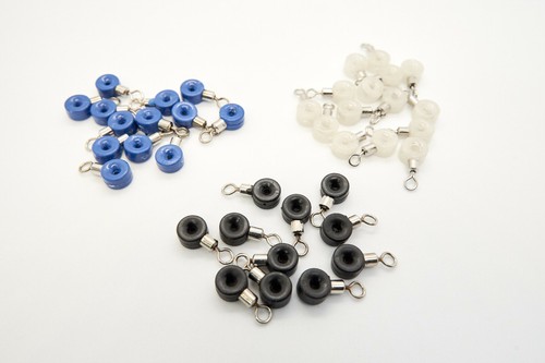 Sea Fishing Rig Making Pulley Swivels Pulley Clips Pulley Beads Sliding ...