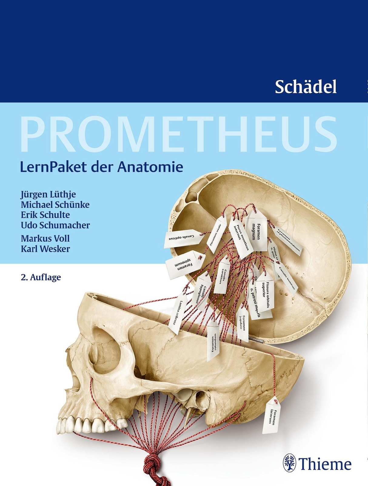 Thumbnail - Prometheus Lernpaket Anatomie Schädel | Jürgen Lüthje (u. A.) |