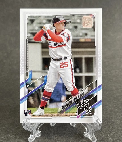 2021 Topps Update #US312 Andrew Vaughn Rookie Card – Chicago White
