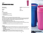 Tupperware 360° Commuter Mug - In Radish - New - Travel Mug - Double Walled — photo 2