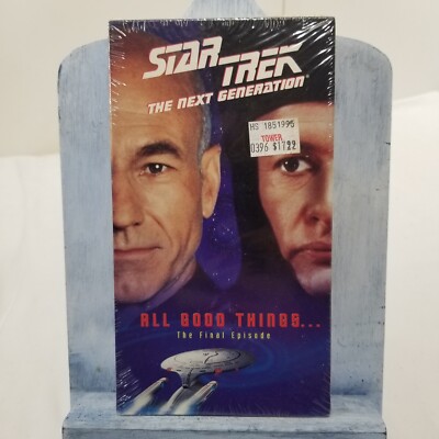 その他 Star Trek Next: All Good Things Final Episode [VHS] Star Trek The Next Generation All Good Things VHS New Sealed