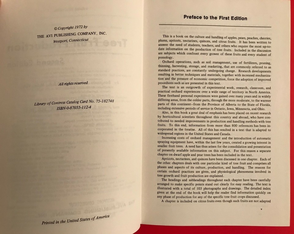 Tree Fruit Production by Benjamin J. E. Teskey, James S. Shoemaker ...
