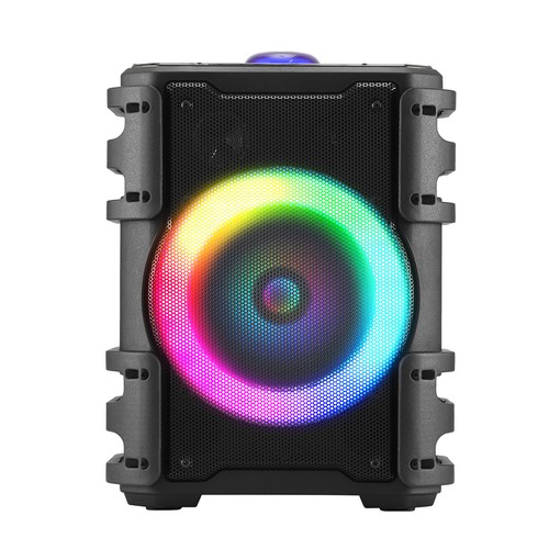 Altoparlante a zaino da esterno 6000W 8" subwoofer Bluetooth wireless PA altoparlante - Foto 10 di 12