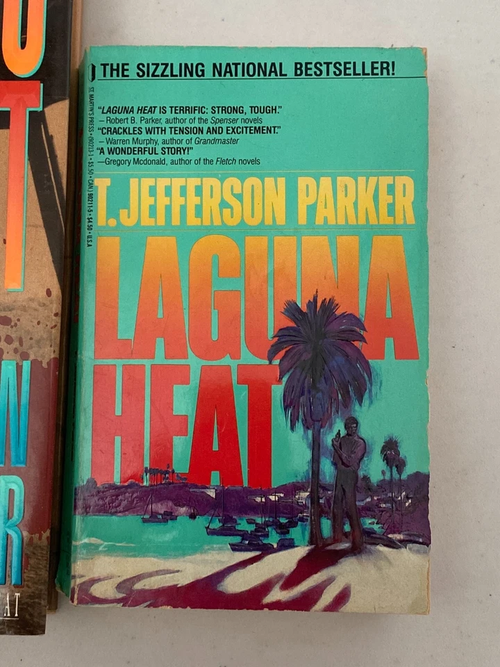 Lot of 3 T. Jeffreson Parker Books- HC/DJ/ First edition-Silent Joe, Pacific Bea Foto 4 de 4