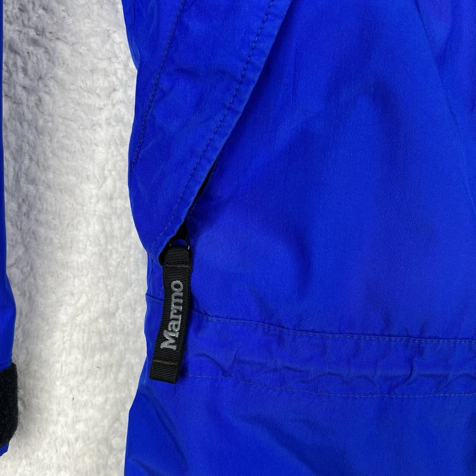 Marmot Jacket Mens Medium Blue Gore-Tex Pro Shell Full Zip Mesh Lined Outdoors - Image 4 of 4