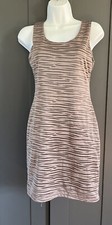 woman’s Brown Sleeveless dress Size S