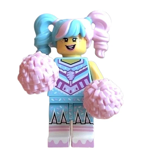 Lego Cheerleaderin Minifigur Cotton Candy Cheerleader Vidiyo Bandmates vid011
