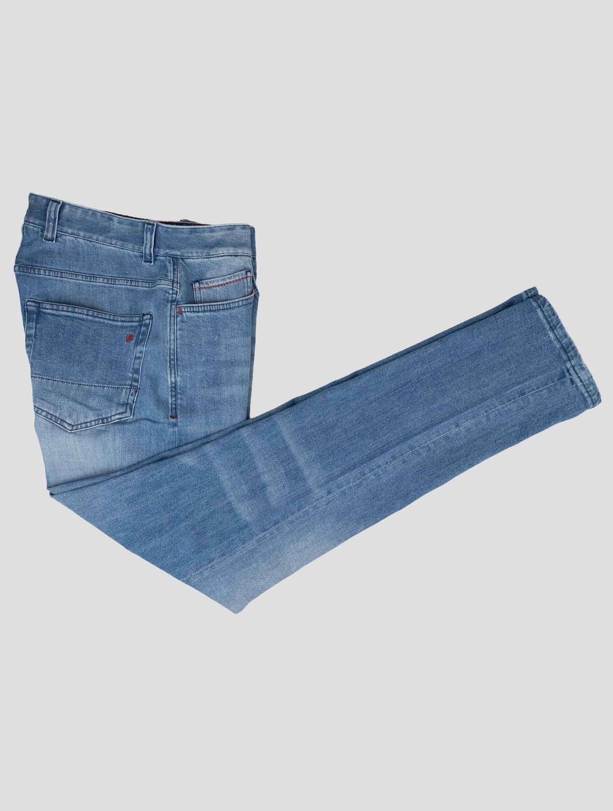 НОВЫЕ ДЖИНСЫ ISAIA ИЗ СВЕТЛО-ГОЛУБОГО ХЛОПКА EA JEANS US 38 - EU 54 US634 70190₽