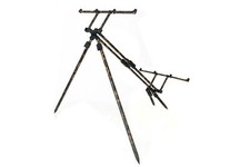 Fox Horizon Duo Camo 4 Rod Pod Camolight High Rodpod incl. borsa Buzzer Bar NUOVO