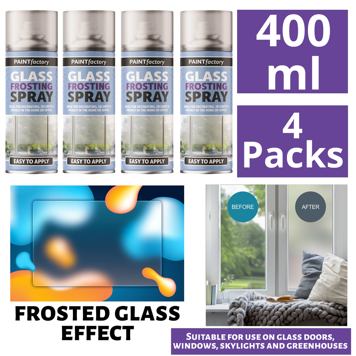 Transparent For Glass Spray Paint