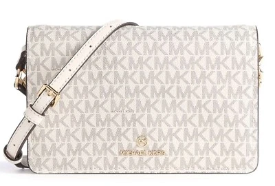 Michael Kors Umhängetasche JET SET CHARM LG ACCORDIAN FLAP XBODY vanilla/cream - Bild 1 von 4