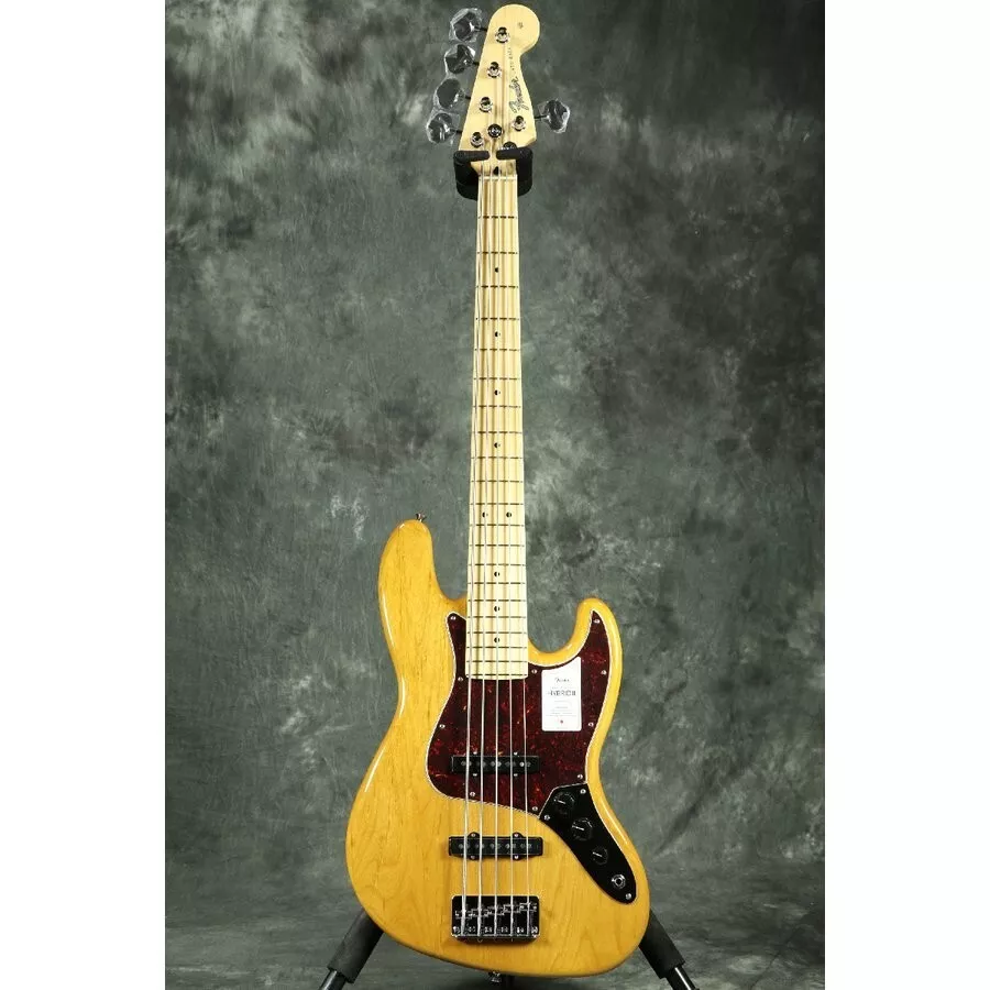 Fender Made in Japan Hybrid II Jazz Bass V Vintage Natural 5