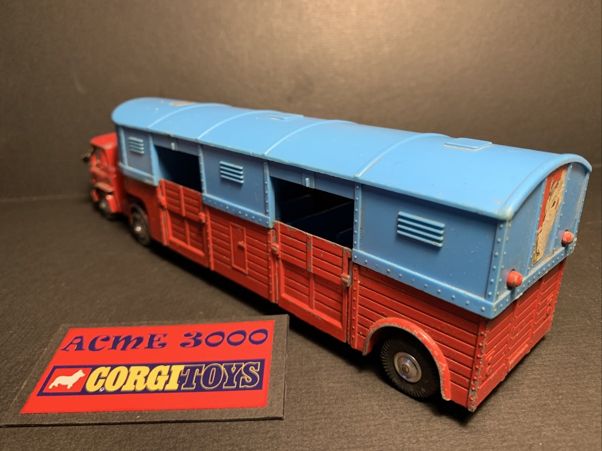Camion Bedford Transport Chevaux Cirque Chipperfields - Corgi Toys 1130 - 1960
