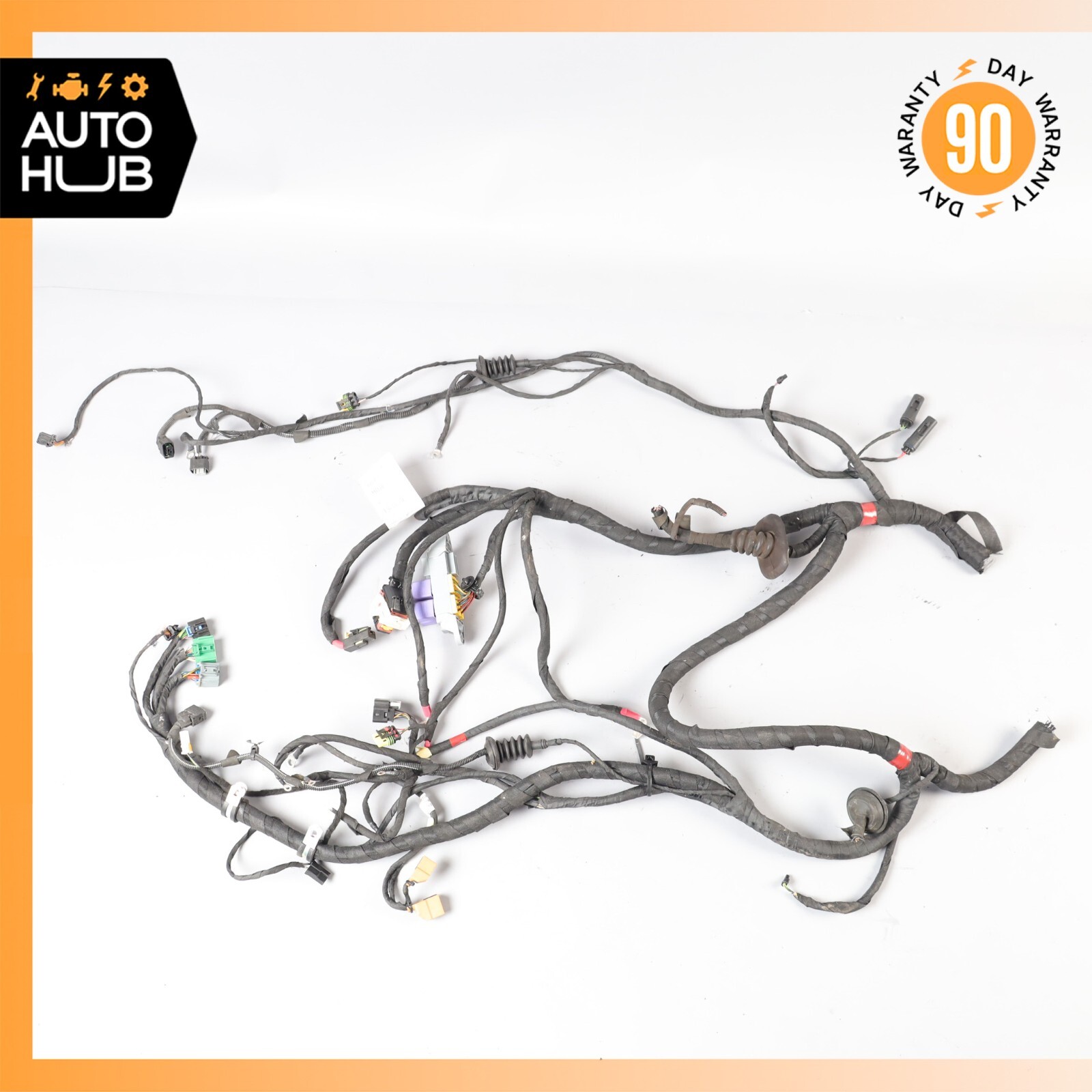 10-16 Maserati GranTurismo M145 4.7L Rear Trunk Fuse Box Wiring Harness OEM