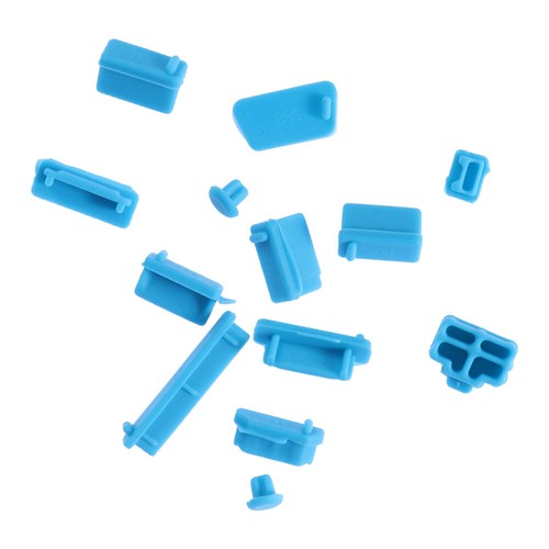 13 PCS Silicone USB Port Cover Universal Laptop Silicon Plugs - Zdjęcie 3 z 12
