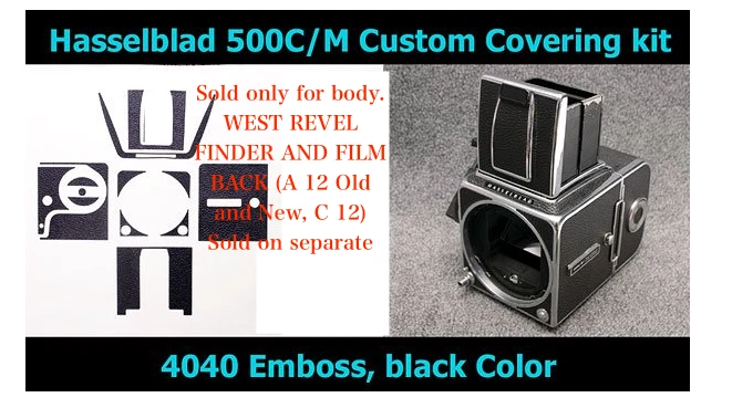 Sello de cuero para Hasselblad 500CM Kit de revestimiento personalizado de repuesto Foto 3 de 3