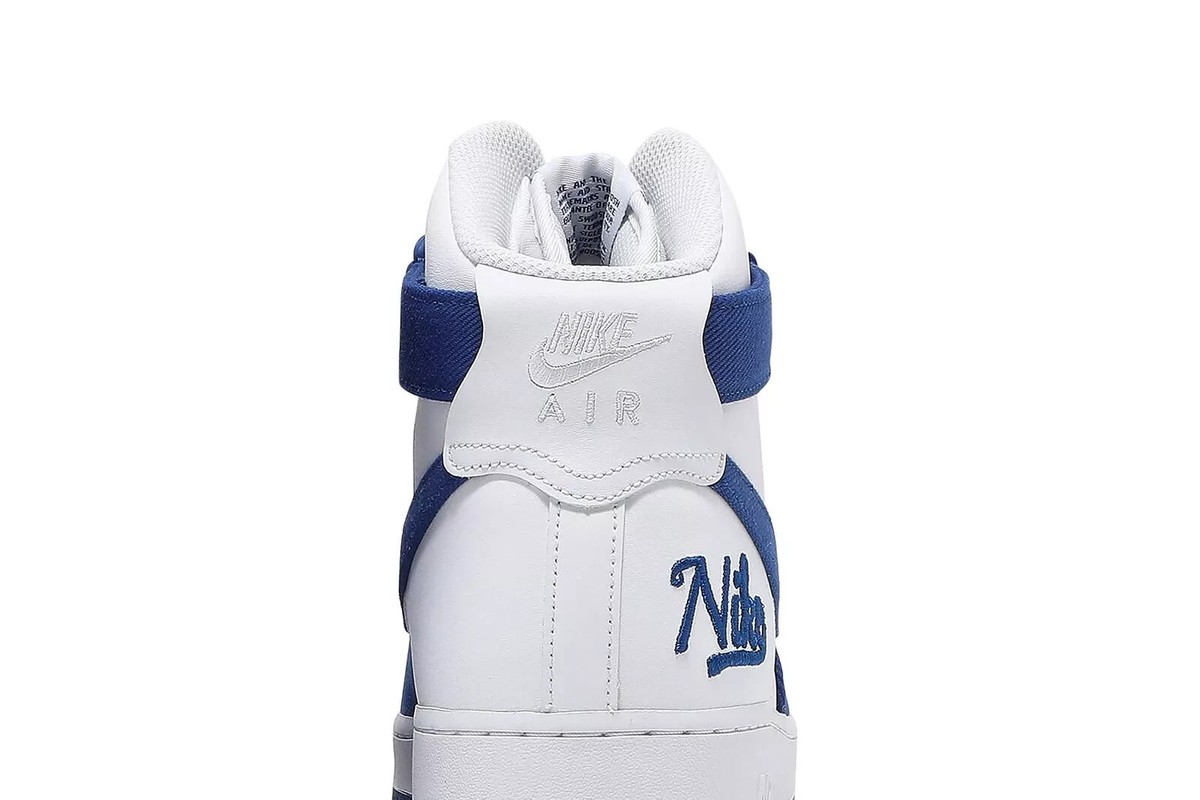 Nike Air Force 1 High EMB Dodgers White DC8168-100 Men's