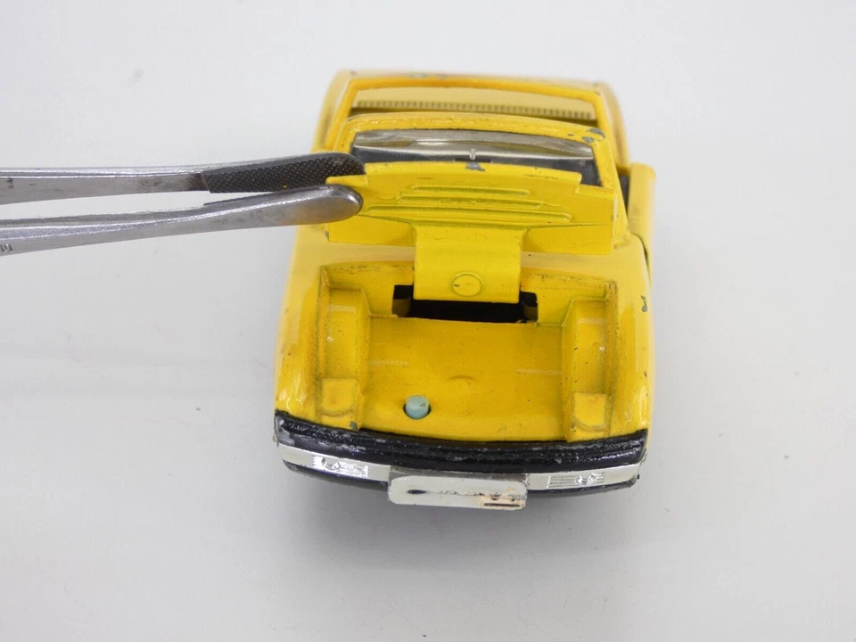 Carro esportivo Dinky V/W Porsche 914 RARO Meccano brinquedo vintage fundido - Imagem 3 de 4