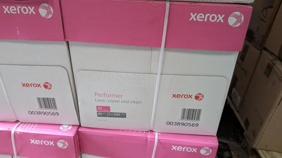 5 Reams 2500 Sheets Xerox A3 80 gsm Performer Paper for Laser Inkjet & Copier - Image 3 of 4