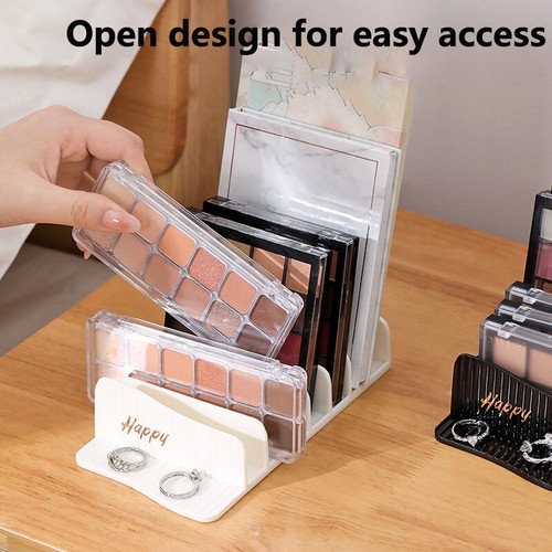 Organizzatore Trucco 2 Cassetti Ambra – Portatrucco In ABS Per Tavolo Toeletta, Cosmetici E Cura Pelle - 3