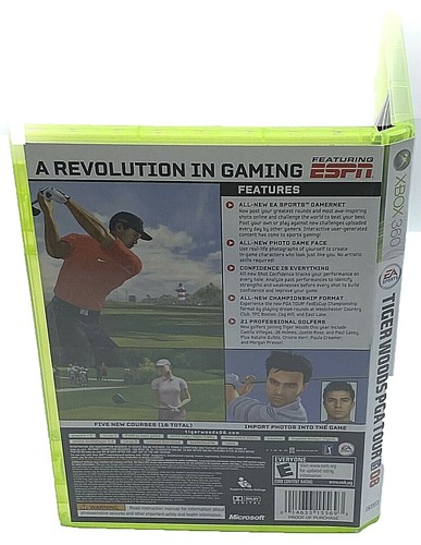Tiger Woods PGA Tour 08 Xbox 360 Spiel CIB Sehr Guter Zustand - Bild 3 von 3
