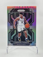 2021-22 Panini Prizm Prizms Silver #297 Cameron Thomas RC (A)