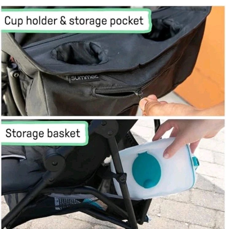 Summer by Ingenuity 3D Mini Convenience Stroller – Lightweight Umbrella Stroller - Image 2 of 4