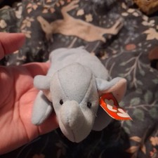 Vintage McDonalds Happy Meal Toy 1993 TY Beanie Babies Peanut The Elephant