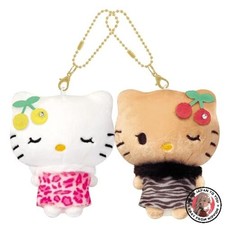 CRUX Sanrio Hello Kitty Mimmy Gal Kitty Nico Llavero de Peluche E Nuevo