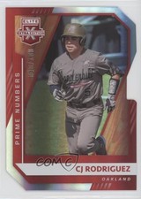 2021 Panini Elite Extra Edition Prime Numbers A Die-Cut 40/100 CJ Rodriguez 1x1