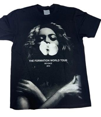 BEYONCE The Formation World TOUR 2016 TEE BLACK T-SHIRT OFFICIAL