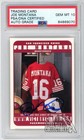 Joe Montana 1999 Upper Deck Victory Autograph Card PSA/DNA 10