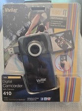 VIVITAR Black Digital Camcorder with Camera DVR-410 1C2