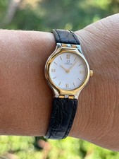 Omega De Ville Symbol Watch Gold 18k & Steel Quartz Cal.1455 Lady Swiss Made 4