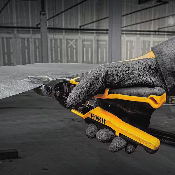 10.1 In. Straight-cut Aviation Snip | Ergo Dewalt Cut Straight Snips Tin Show