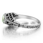 1CT  Fire Opal 925 Genuine Sterling Silver Ring Jewelry Sz 7 FX-6 — photo 2