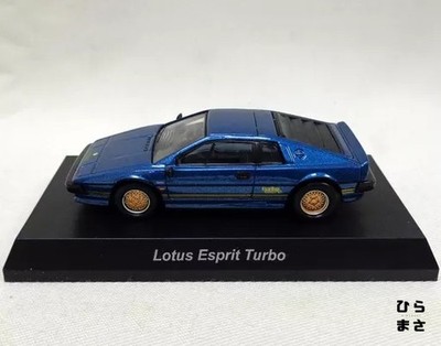 1/64 Lotus Esprit Turbo Blue Diecast Car Circle K Sunkus Exclusive