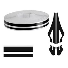 32Ft Car Pinstriping Tape, Vinyl Pin Striping Decals Trim Stripe Black